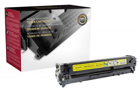 Clover Technologies Group, LLC Compatible Yellow Toner Cartridge for HP CE322A (HP 128A)