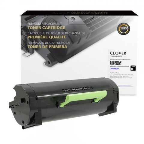 Clover Technologies Group, LLC Remanufactured Toner Cartridge for Lexmark MS317/MS417/MX317/MX417