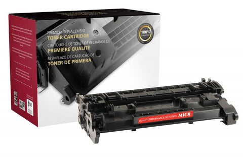 Clover Technologies Group, LLC Remanufactured MICR Toner Cartridge for HP CF226A