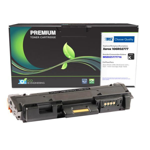 MSE Remanufactured High Yield Toner Cartridge for Xerox 106R02777
