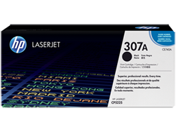 HP 307A (CE740A) Color LaserJet CP5225 Black Original LaserJet Toner Cartridge (7000 Yield)