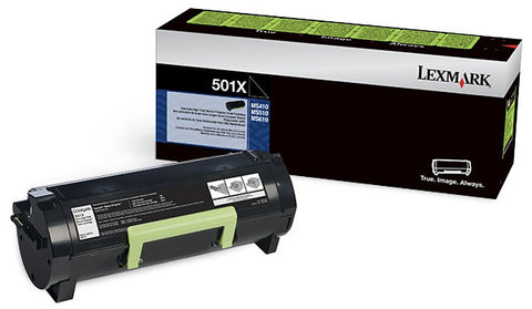 Lexmark International, Inc (501X) MS410 MS415 MS510 MS610 Extra High Yield Return Program Toner Cartridge (10000 Yield)
