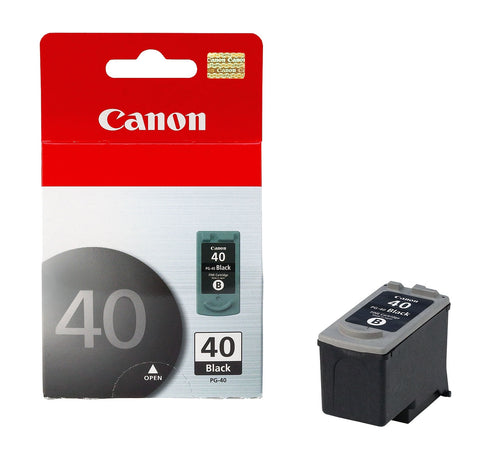 Canon, Inc (PG-40) iP1600 iP1700 iP2600 MP 150 160 170 400 450 Black Ink Cartridge