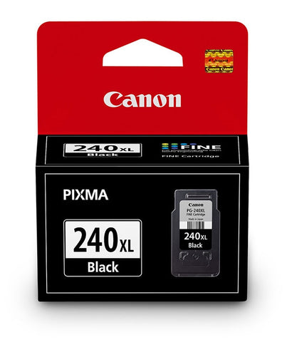 Canon, Inc (PG-240XL) PIXMA MG2120 MG2220 MG3120 MG3220 MG3520 MG4120 MG4220 MX372 MX392 MX432 MX452 MX472 MX512 MX522 MX532 High Yield Black Ink Cartridge (300 Yield)