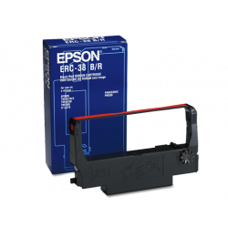 Epson ERC-38 (B/R) Epson Ribbon Fits: TM-0220D (10/box, sold each)