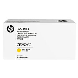 HP 504A (CE252YC) Color LaserJet CM3530 MFP CP3525 Optimized Yield Yellow Original LaserJet Contract Toner Cartridge (7900 Yield)
