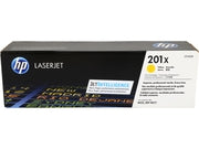 HP 201X (CF402X) Color LaserJet Pro M252 MFP M277 High Yield Yellow Original LaserJet Toner Cartridge (2300 Yield)