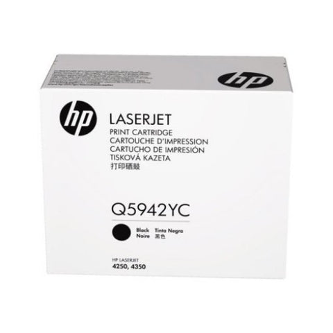 HP HP 42X (Q5942YC) Optimized Yield Original LaserJet Toner Cartridge (24500 Yield)
