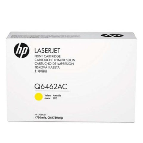 HP Q6462AC Yellow 12,000 Yield Contracted Toner