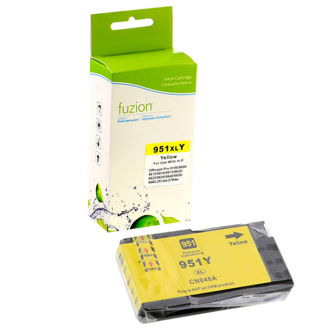 Fuzion HP #951XL Inkjet - Yellow