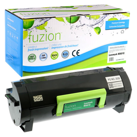 Fuzion Lexmark 60F1X00 Remanufactured Toner - Black