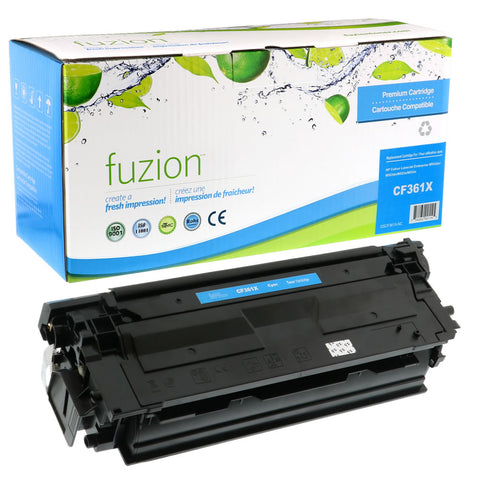 Fuzion HP CF361X (508X) Remanufactured Toner - Cyan