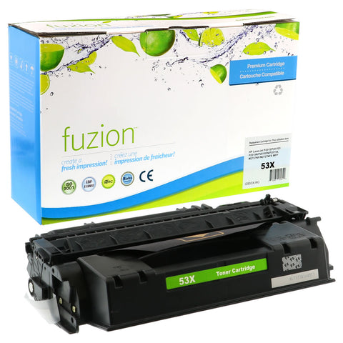 Fuzion HP Q7553X Compatible Toner - Black