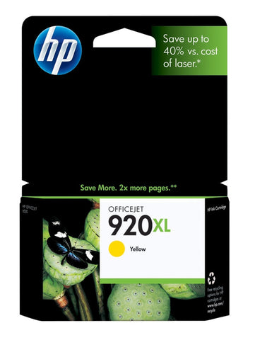 HP HP 920XL (CD974AN) High Yield Yellow Original Ink Cartridge (700 Yield)