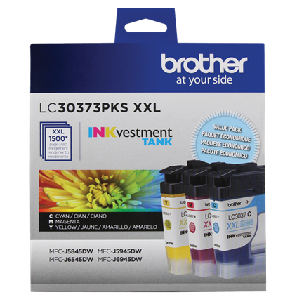 Brother INKvestment Tank Super High-yield Ink, 3 pack color