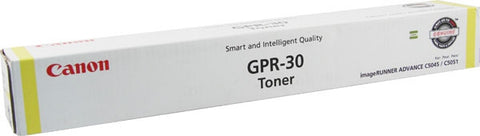 Canon, Inc (GPR-30) imageRUNNER Advance C5045 C5051 C5250 C5255 Yellow Toner Cartridge (38000 Yield)