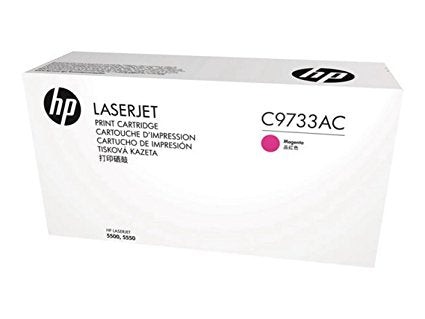 HP 645A (C9733AC) Color LaserJet 5500 5550 Magenta Original LaserJet Contract Toner Cartridge (12000 Yield)
