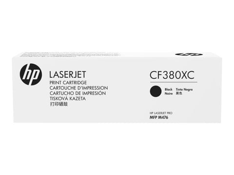 HP HP 312X (CF380XC) Color LaserJet Pro MFP M476 Black Original LaserJet Contract Toner Cartridge