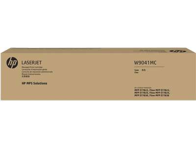 HP HP (W9041MC) Color LaserJet MFP E77822 E77825 E77830 Cyan Managed LaserJet Toner Cartridge (32000 Yield)