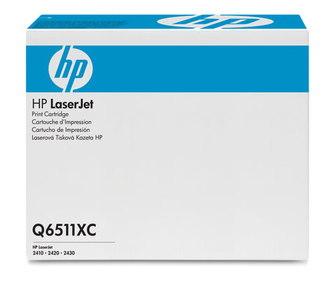 HP 11X (Q6511XC) Contracted Black Toner Cartridge (12,000 Yield)