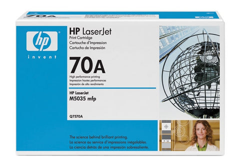 HP 70A (Q7570A) LaserJet M5025 MFP M5035 MFP Black Original LaserJet Toner Cartridge (15000 Yield)