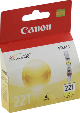 Canon, Inc (CLI-221Y) Yellow Ink Tank